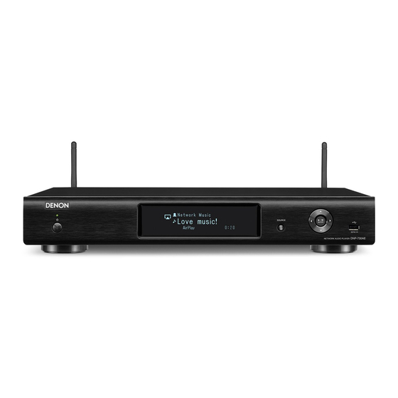 Denon DNP730 Manuel De L'utilisateur