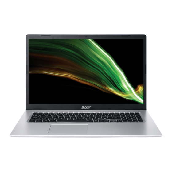 Acer ASPIRE 3 A317-33-P1SQ Manuel D'utilisation