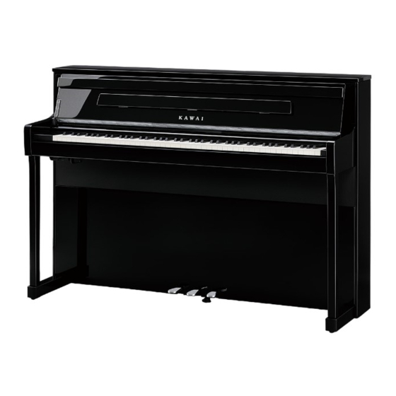 Kawai CA901 Manuel De L'utilisateur
