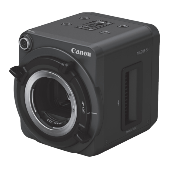 Canon ME20F-SH Mode D'emploi