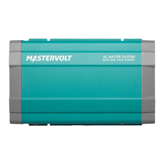 Mastervolt AC Master 12/2500 Manuel D'installation