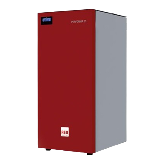 Red Heating PERFORMA 25 EasyClean Manuel D'installation Et D'utilisation