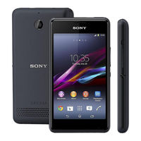 Sony Xperia D2004 Guide De L'utilisateur