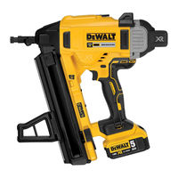 Dewalt XR LI-ION DCN890 Manuel