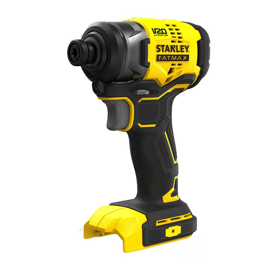 Stanley FATMAX SFMCF810 Traduction De La Notice D'instructions Originale