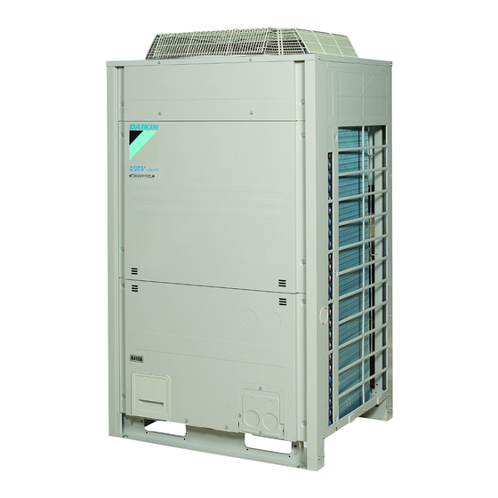 Daikin RXYCQ8A7Y1B Manuel D'installation