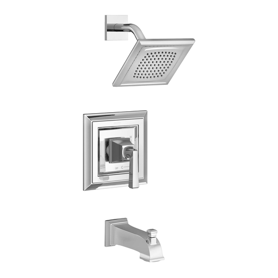 American Standard Town Square S TU45550 Serie Manuels