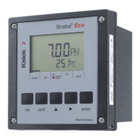 Knick Stratos Eco 2405 Cond Manuel Utilisateur
