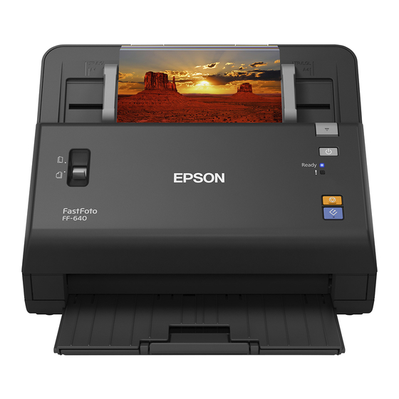 Epson FF-640 Guide De L'utilisateur