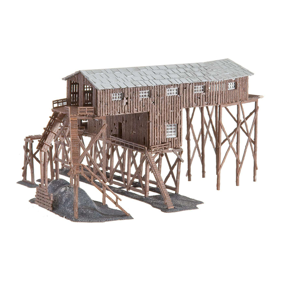 Faller OLD COAL MINE Mode D'emploi