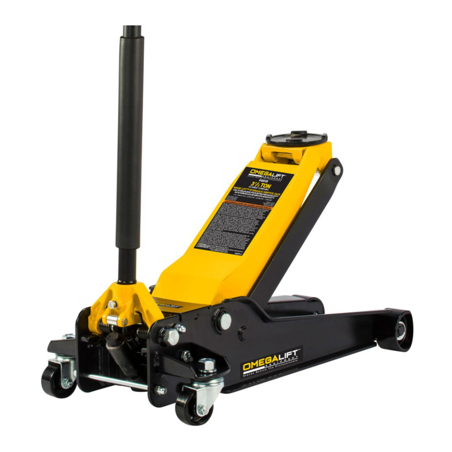 Omega Lift Equipment MagicLift GQ035 Mode D'emploi