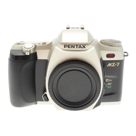 Pentax MZ-7 Manuels