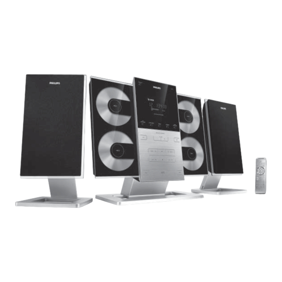 Philips MCM298 Guide D'utilisation