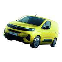 Opel Combo 2024 Manuel D'utilisation