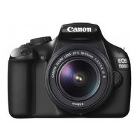 Canon EOS 1100D Mode D'emploi