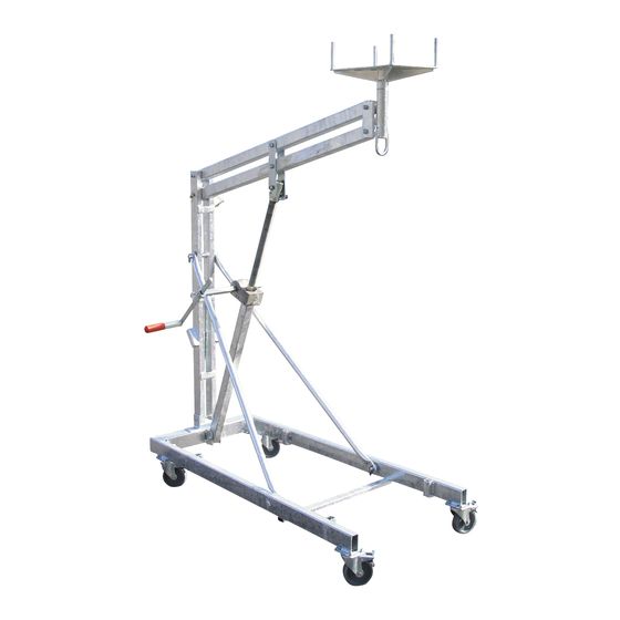 Müba KAL 275 Données Techniques
