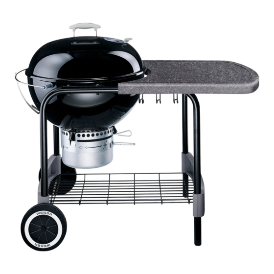 Weber ONE-TOUCH PLATINUM Mode D'emploi