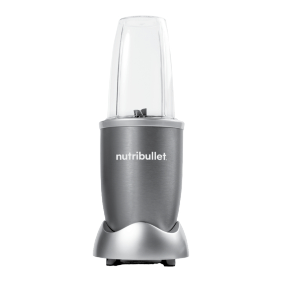 NUTRIBULLET PRO Guide D'utilisation