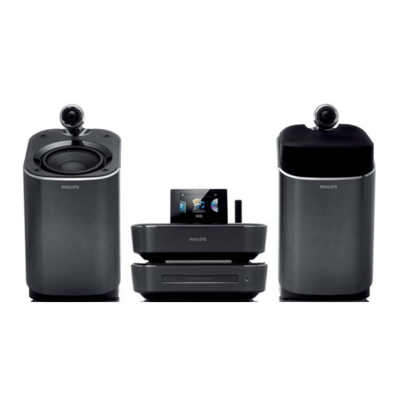 Philips Streamium MCi900/12 Mode D'emploi