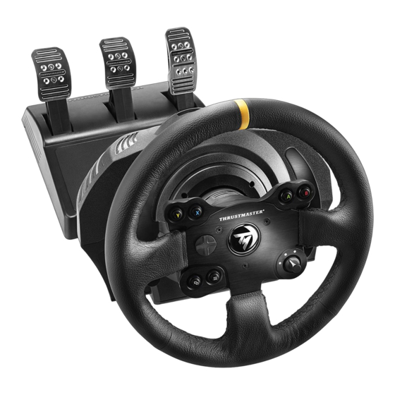 Thrustmaster TX RACING WHEEL LEATHER EDITION Manuel De L'utilisateur