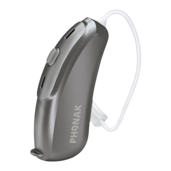 Phonak CROS II-312 Mode D'emploi