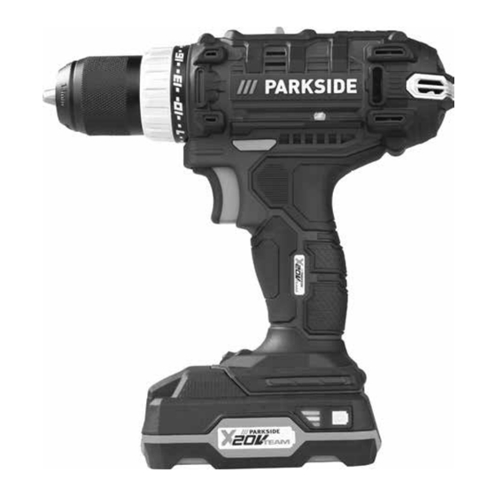 Parkside PABS 20-Li D5 Traduction Des Instructions D'origine