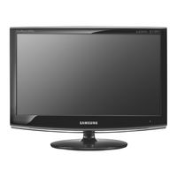 Samsung SyncMaster 2033HD Mode D'emploi