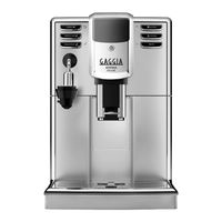 Gaggia ANIMA DELUXE Mode D'emploi