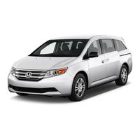 Honda Odyssey 2013 Manuel Du Propriétaire