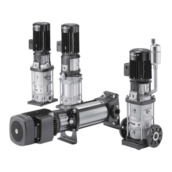 Grundfos CR Serie Livret Technique
