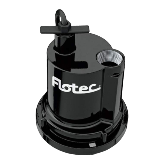 Flotec FPSC1725X Notice D'utilisation