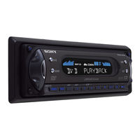 Sony MEX-R1 Mode D'emploi