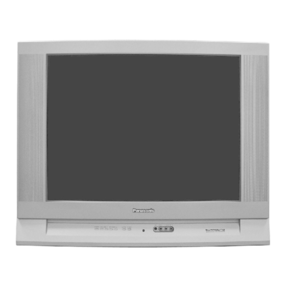 Panasonic CT-32E14 Manuel D'utilisation