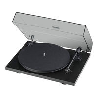 Pro-Ject Audio Systems Primary Mode D'emploi