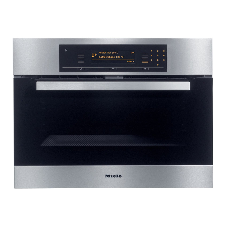 Miele H 5081 BP Notice D'utilisation Et De Montage