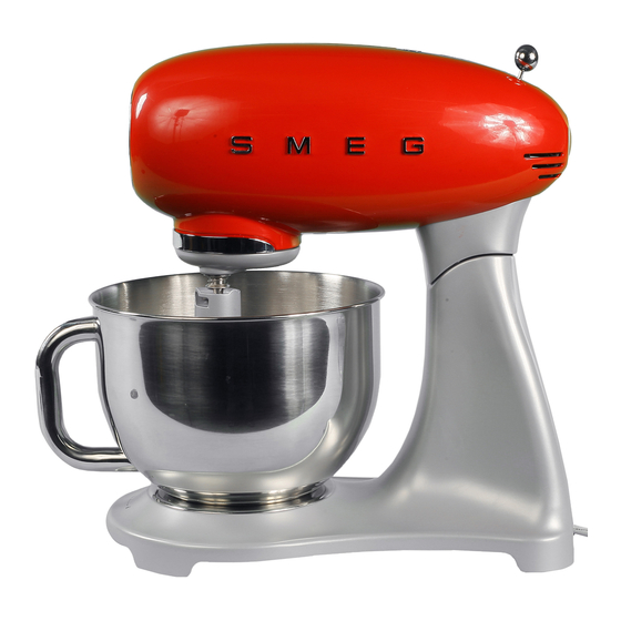 Smeg SMF01 Manuel D'utilisation