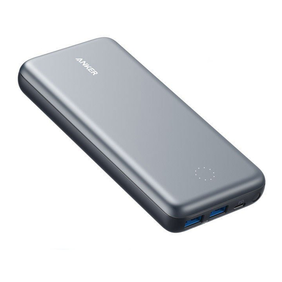 Anker PowerCore+ 19000 PD Manuels