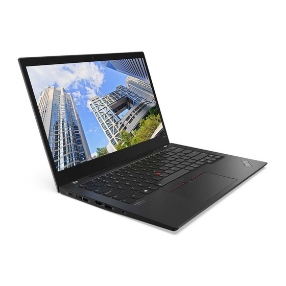 Lenovo ThinkPad T14s Gen 1 Guide De Configuration