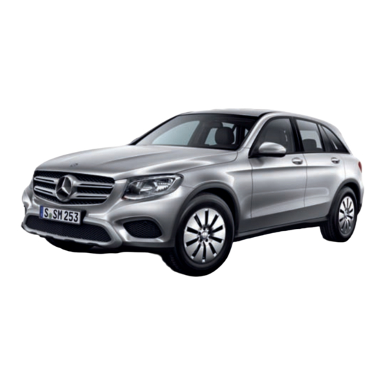 Mercedes-Benz GLC 2015 Notice D'utilisation