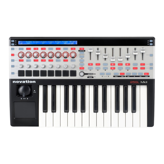 Novation SL MK II Manuels