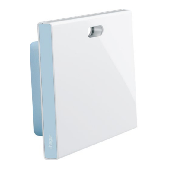 hager TKP100A Guide De Démarrage Rapide