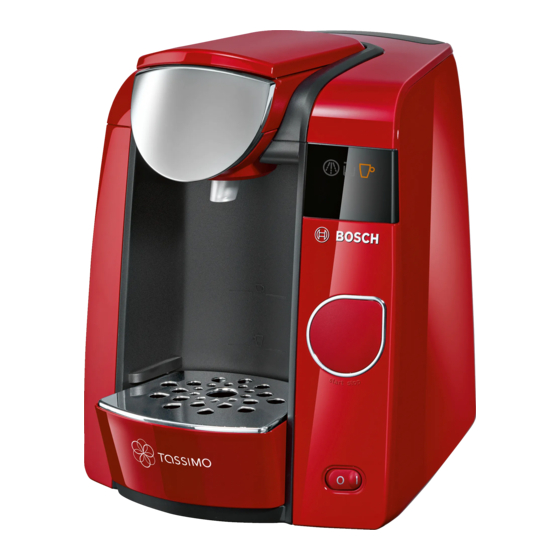 Bosch TASSIMO TAS 45 GB Serie Mode D'emploi