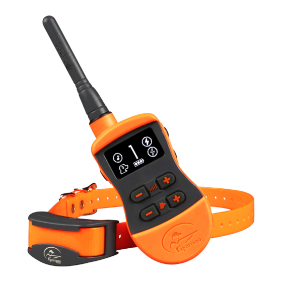 SportDOG SportTrainer 875 Manuel D'utilisation