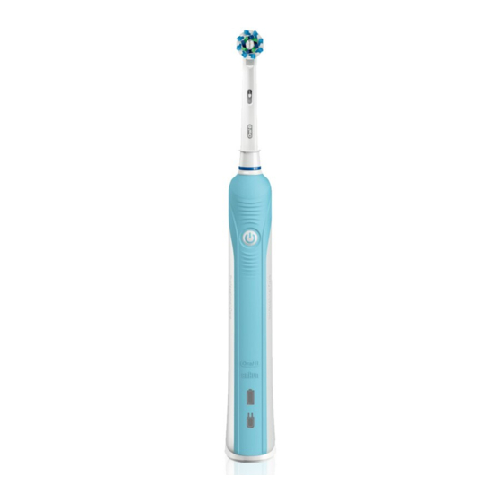 Braun Oral-B PROFESSIONAL CARE 600 Mode D'emploi