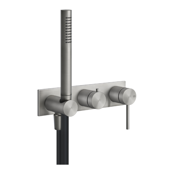 Gessi 316 54038 Manuel D'installation