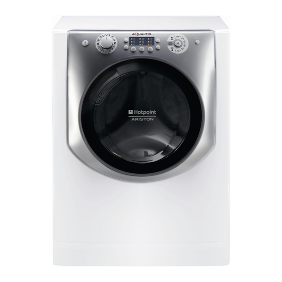 Hotpoint Ariston AQUALTIS AQS62L 09 Mode D'installation Et D'emploi