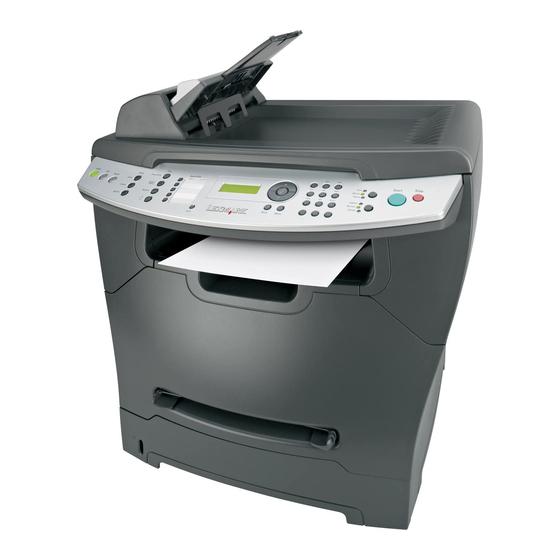 Lexmark X340 Guide De L'utilisateur