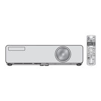 Panasonic PT-LB90E Manuel D'utilisation