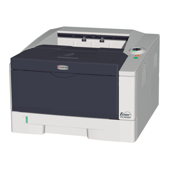 Kyocera ECOSYS FS-1120D Manuel D'utilisation