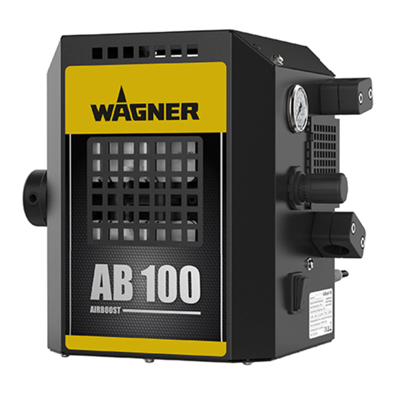 WAGNER AirBoost 100 Manuels